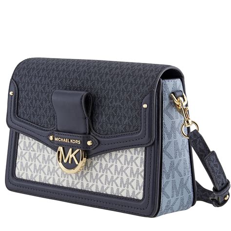 Michael Kors Navy Multi Medium Jessie Two